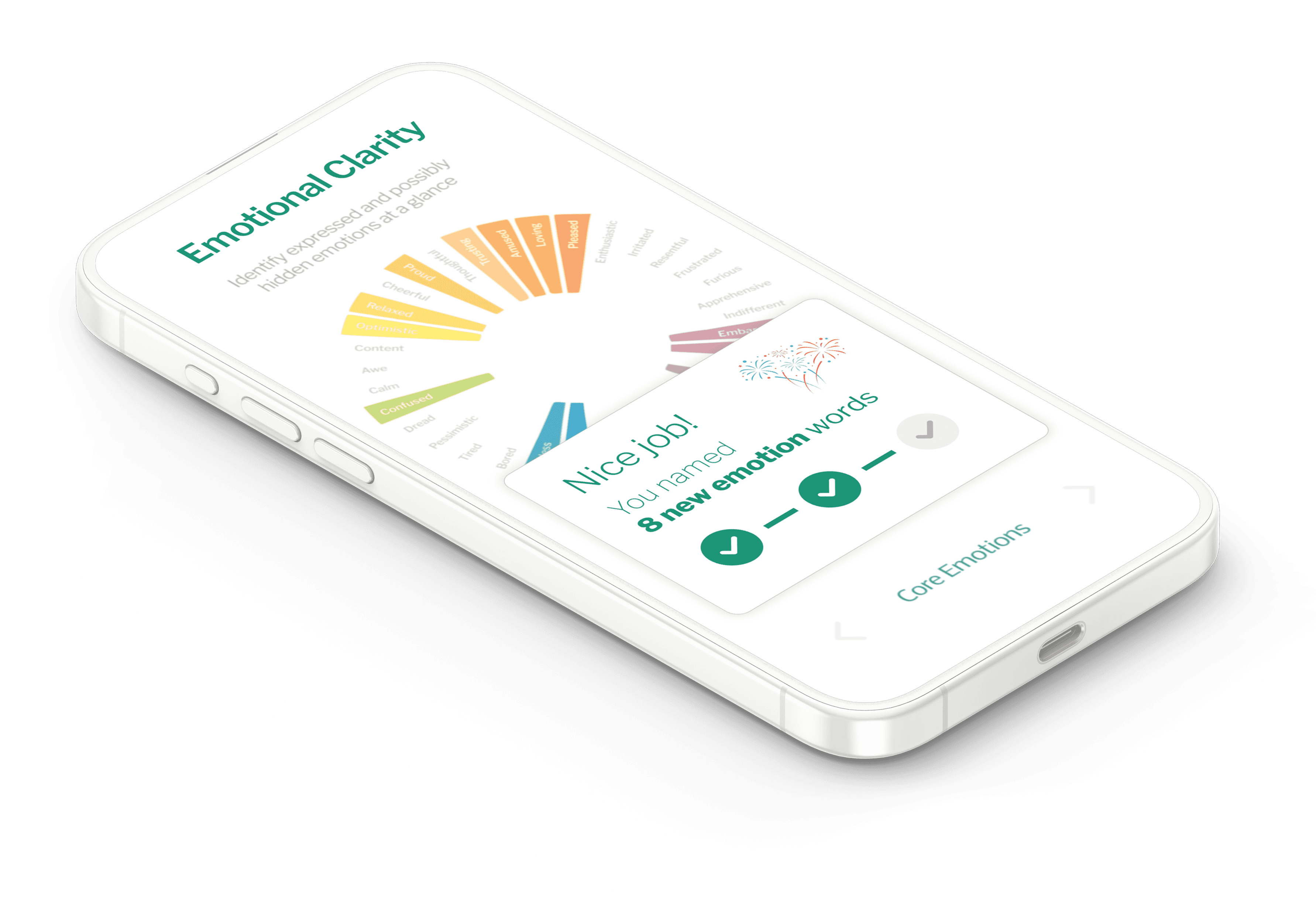 Feelpath mobile interface mockup