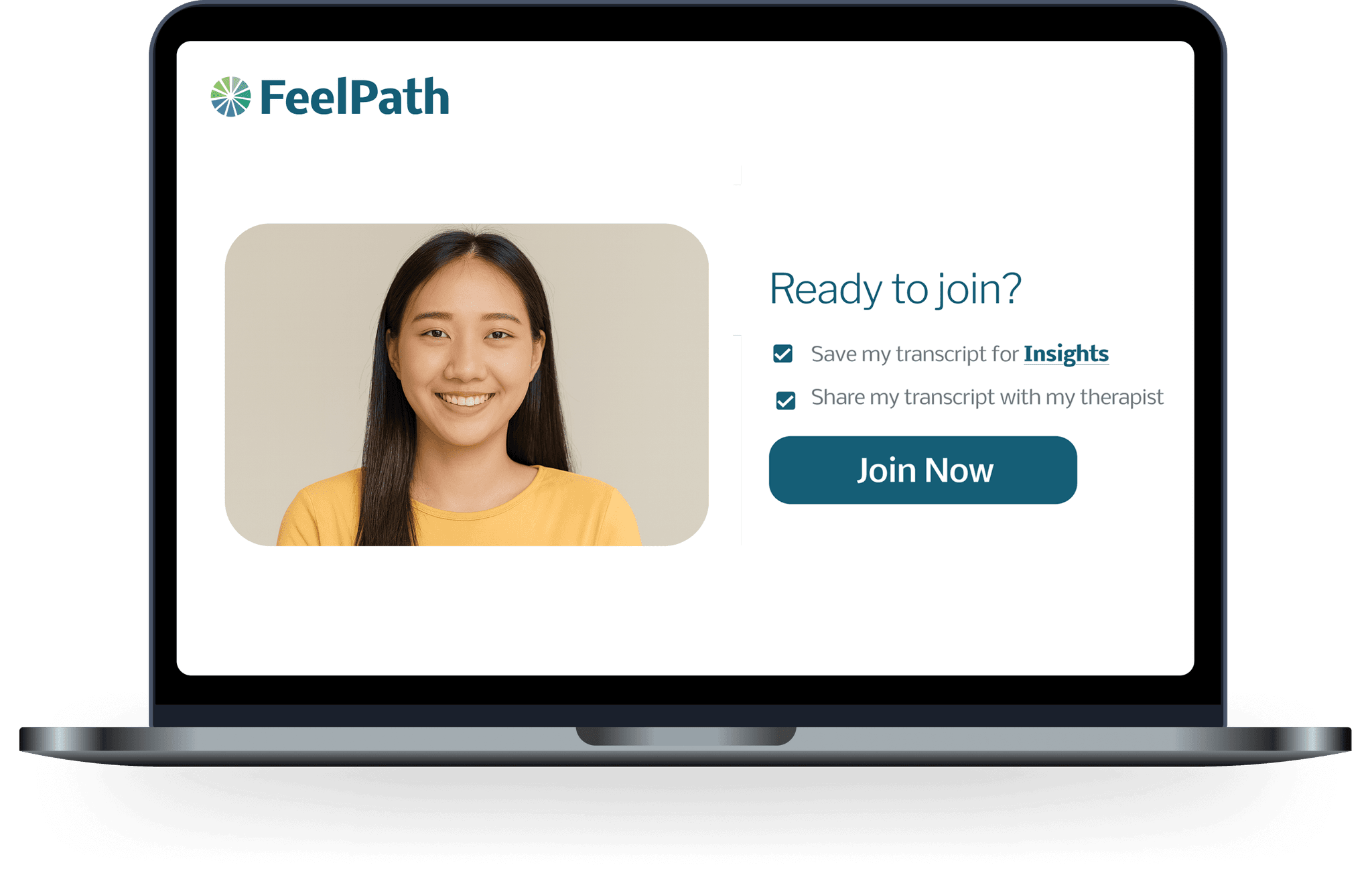 Saving and sharing options shown before a session
