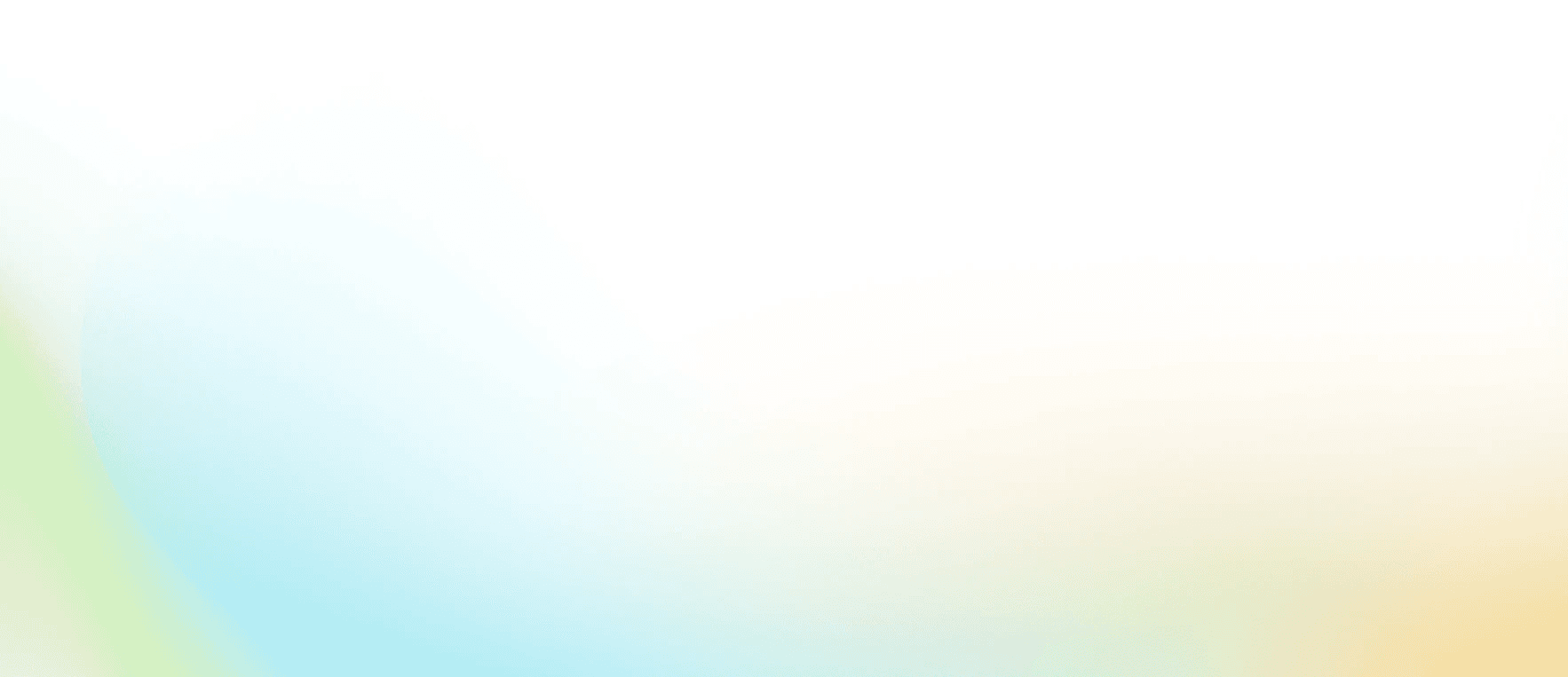 Soft green and blue gradient background